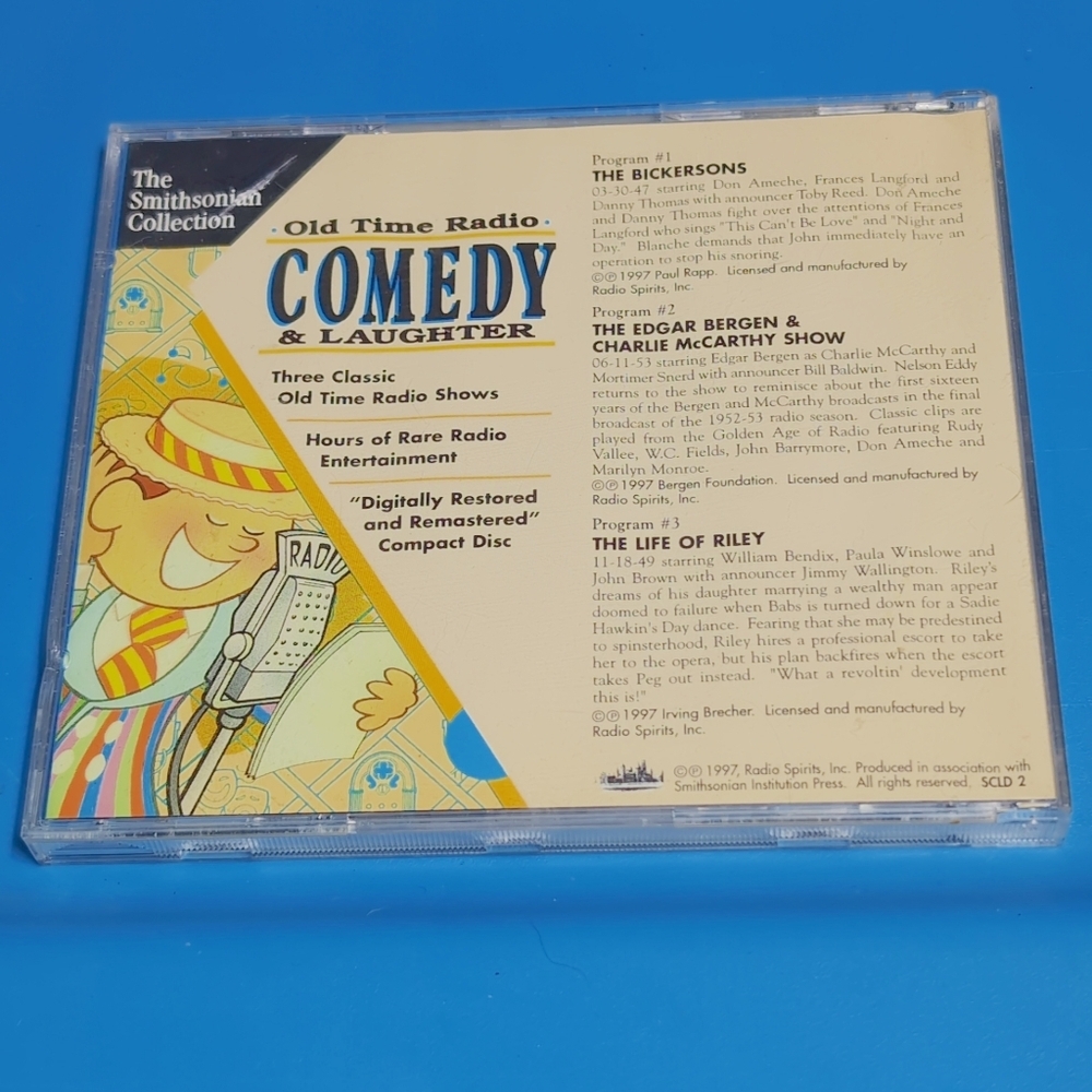 Old Time Radio Comedy CD - Bickersons Edgar Bergen Life Of Riley - Picture 2 of 4